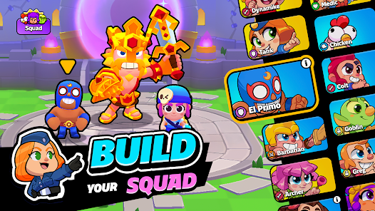 Fusion heroes in battle