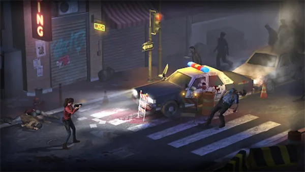 Horror strategy scene
